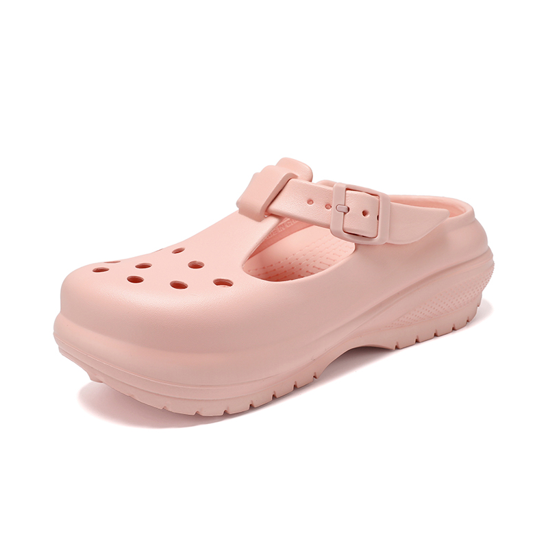 Farming And Agriculture - Chunky Plateau-Clogs Sandalen für Damen Mary