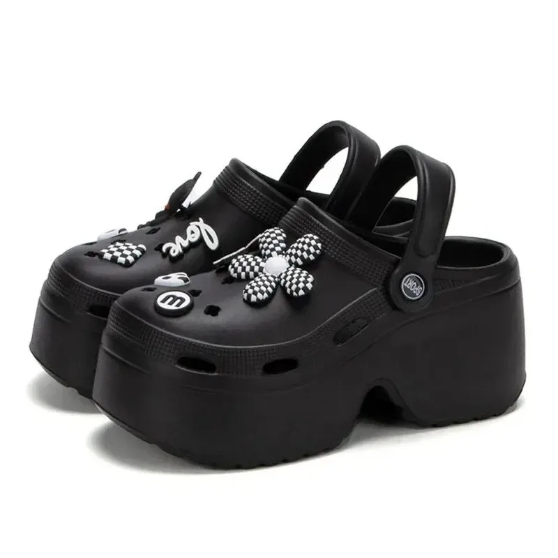 Farming And Agriculture - Frauen Chunky Plattform Sandalen Sommer Weiche